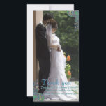 Peacock Paisley Mariage Carte photo Merci<br><div class="desc">Peacock Paisley Cartes photoVintage Peacock Birds Mariage Borders Carte de réponse -voir plus Vintages Bird Products Vintage Paisley Peacock Colors ou Fuchsia and Lime Paisley Faire-part de mariage -Paisley Peacock Colours Wedding Invitations, RSVP, Save the Date and Direction or Reception Cards. Cartes RSVP et Place RSVP et Cartes de lieu...</div>
