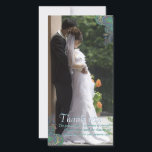 Peacock Paisley Mariage Carte photo Merci<br><div class="desc">Peacock Paisley Cartes photos Vintage Peacock Birds Mariage Borders Carte de réponse -voir plus Vintage Bird Products Vintage Paisley Peacock Colors ou Fuchsia and Lime Paisley Faire-part de mariage -Paisley Peacock Colours Wedding Invitations, RSVP, Save the Date and Direction or Reception Cards. Cartes RSVP et Place RSVP et Cartes de...</div>