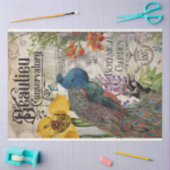  peacock-papier tissuepapier (Craft)