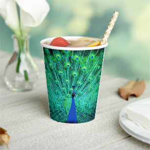 Peacock Papieren Bekers