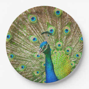 Peacock Papieren Bordje