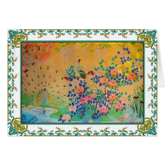 Peacock Paradise (Voorkant Horizontaal)