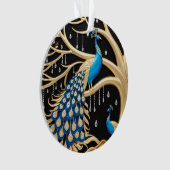 Peacock Paradise Acryl Ornament (voorkant)