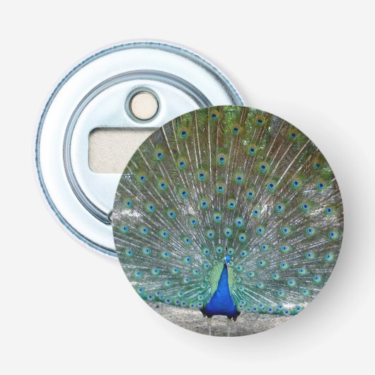 Peacock Party Bottle Opener (Voorkant)