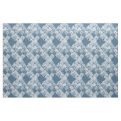 PEACOCK PATCHWORK Navy Boho Chic Waterverf Stof (Yard (91,4 cm))