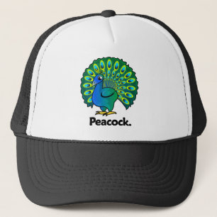 Peacock Peacock. Trucker Pet