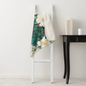 Peacock Peacococks Grande couverture Sherpa (En situation)