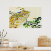 Peacock Permanent poster Tekening 1 (Keuken)