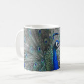 PEACOCK PHOTO CAFÉ MUG (Devant gauche)