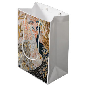  Peacock Pink Gold Glam Medium Cadeauzakje