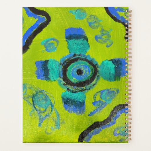 Peacock Planner (Achterkant)