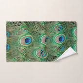 Peacock plumage handdoek (Handdoek)
