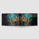 Peacock plumes 3D Art nouveau mariage modifiable (Complet)