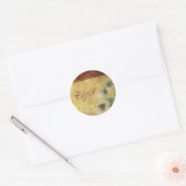 Peacock plumes mariage Favoriser Stickers (Enveloppe)