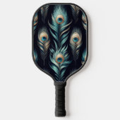 Peacock Plumes Pickleball Paddle (Voorkant)