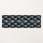 Peacock Plumes Yogamat (Voorkant (horizontaal))