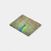 Peacock Post-it® Notes (Schuin)