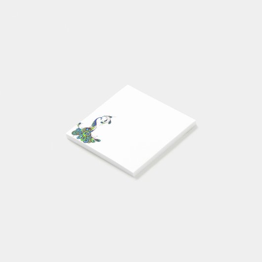 Peacock Post-it-Notes Post-it® Notes (Schuin)