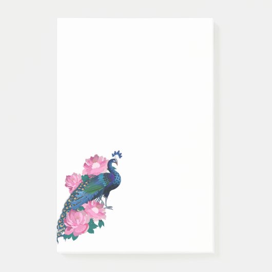 Peacock Post-it-Notes Post-it® Notes (Voorkant)