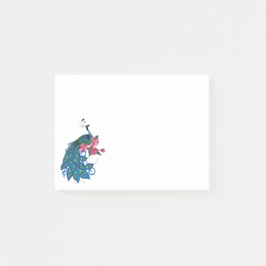 Peacock Post-it-Notes Post-it® Notes (Voorkant)