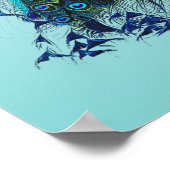  Peacock Poster (Hoek)