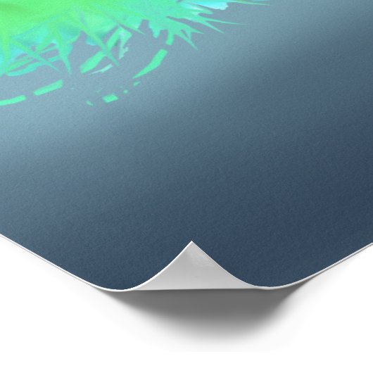 Peacock-Poster Poster (Hoek)