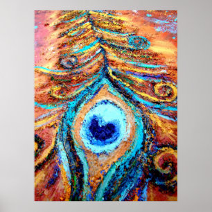 Peacock-Poster Poster