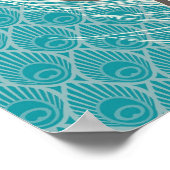 Peacock-Poster Poster (Hoek)