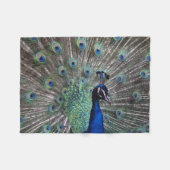 Peacock Pride Fleece Deken (Voorkant (Horizontaal))