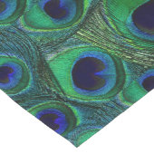  Peacock Print Table Runner Korte Tafelloper (Hoek)