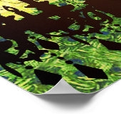 Peacock Roaring 20's Wedding Poster (Hoek)