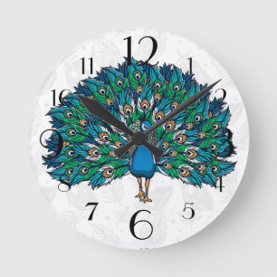 Peacock Ronde Klok
