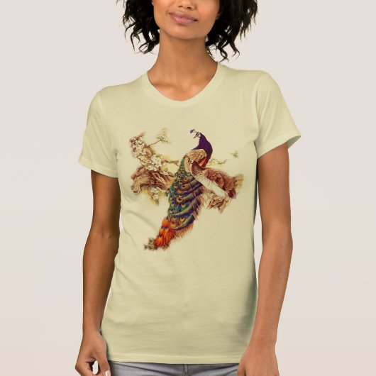 Peacock Royal T-shirt (Voorkant)