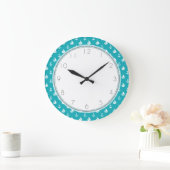 Peacock Sailships en Anchors Pattern Grote Klok (Huis)