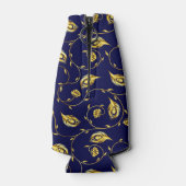 Peacock Sari Pattern Flesjeskoeler (Achterkant)