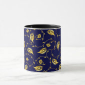 Peacock Sari Pattern Mok (Midden)