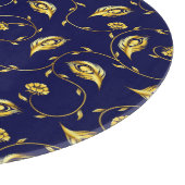 Peacock Sari Pattern Snijplank (Hoek)