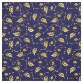 Peacock Sari Pattern Stof (Swatch)