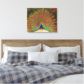  Peacock schilderen Canvas Afdruk (Insitu (Slaapkamer))
