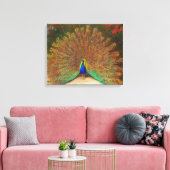  Peacock schilderen Canvas Afdruk (Insitu (Woonkamer))