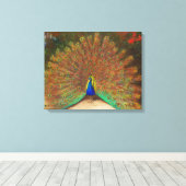  Peacock schilderen Canvas Afdruk (Insitu (Houten vloer))