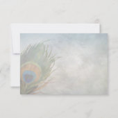 Peacock Scroll RSVP (Achterkant)