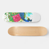 Peacock Skateboard (Horizontaal)