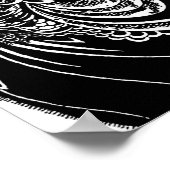 Peacock Skirt Beardsley Nouveau Poster (Hoek)