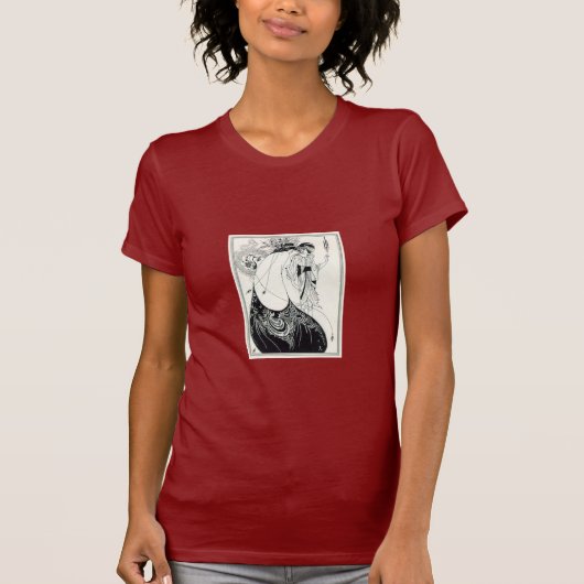 Peacock Skirt T-shirt (Voorkant)