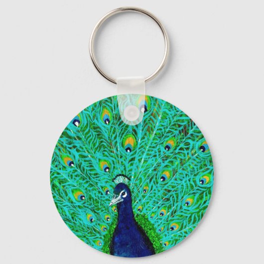Peacock Sleutelhanger (Voorkant)