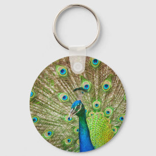 Peacock Sleutelhanger