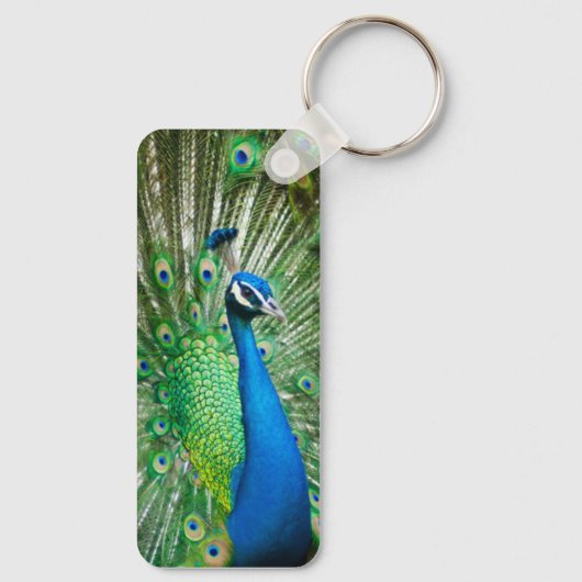 Peacock Sleutelhanger (Achterkant)
