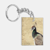 Peacock Sleutelhanger (Voorkant Links)