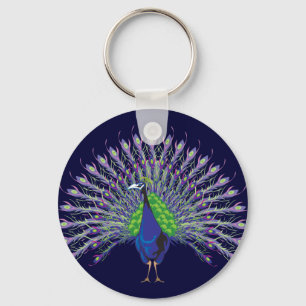 Peacock-Sleutelhanger Sleutelhanger